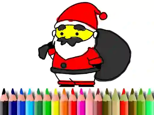 Spill Back To School: Santa Claus Coloring online