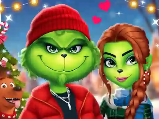 Spill The Grench Couple Holiday Dress up online