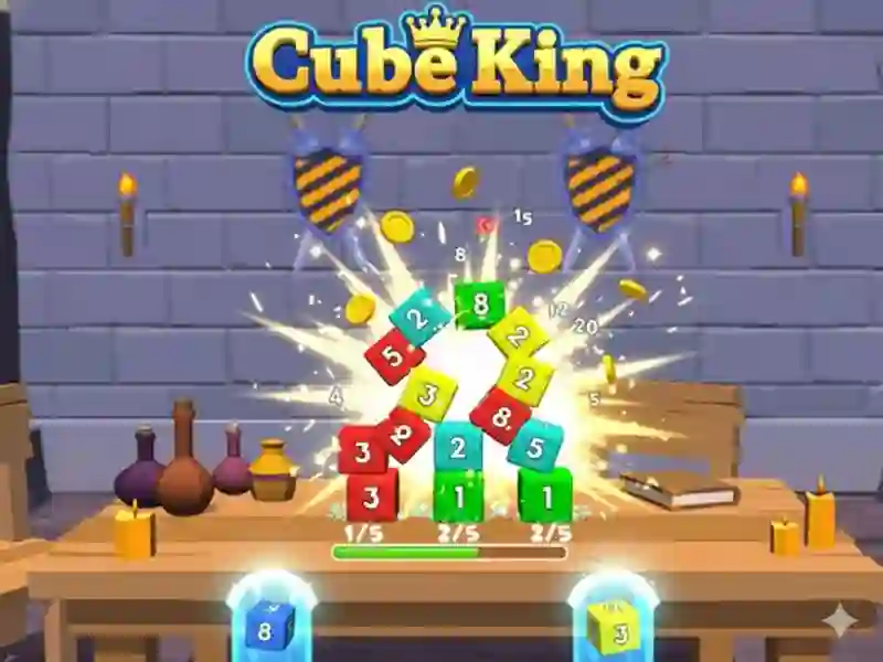Spill Cubes King online