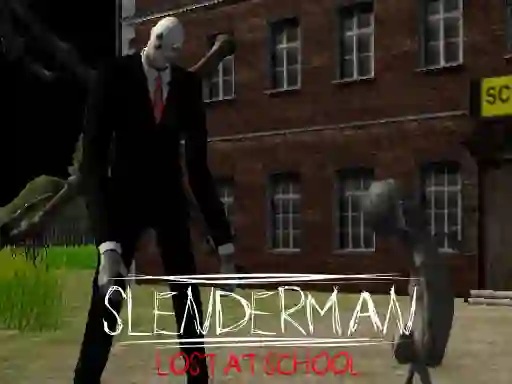 Spill Slenderman Lost at School online