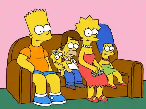 Spill The Simpsons Jigsaw Puzzle online