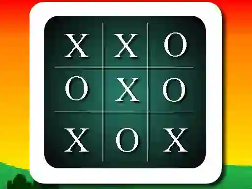 Spill Sunset Tic Tac Toe online