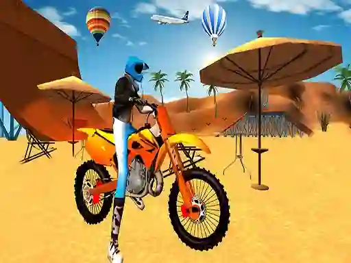 Spill Motocross Beach Game: Bike Stunt Racing online