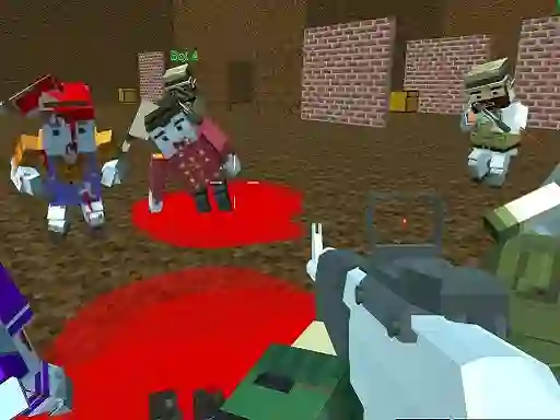 Spill Blocky Warfare The Aweper Zombie online