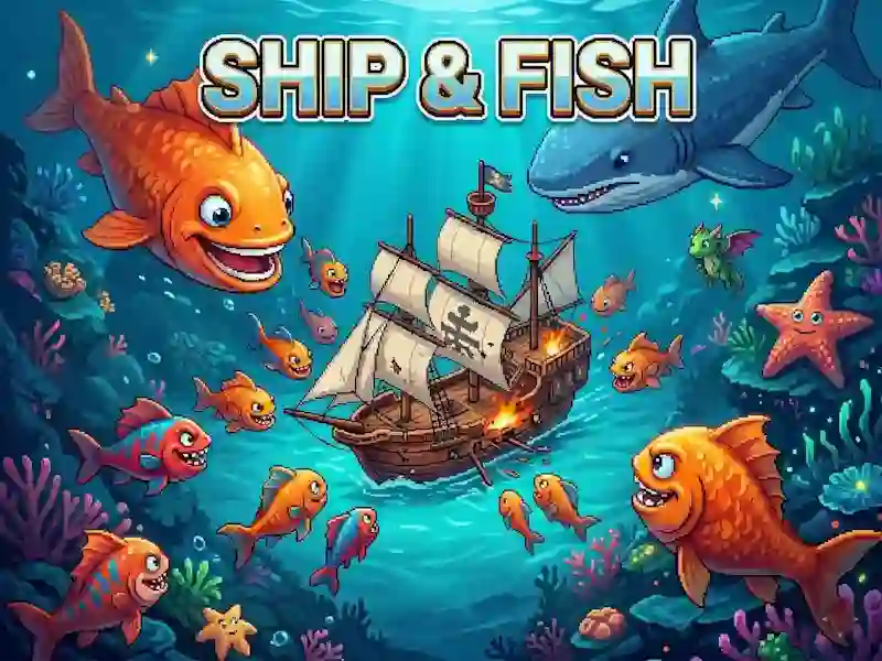 Spill Ship & Fish online