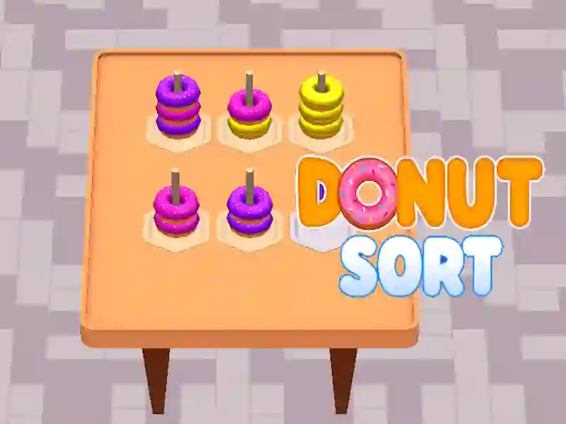 Spill Donut Sort online
