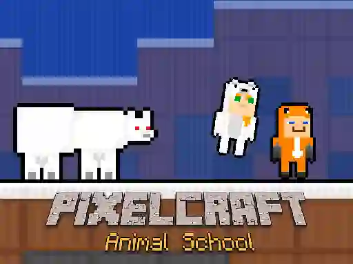 Spill PixelCraft Animal School online