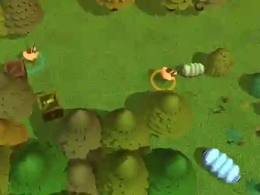 Spill Worms Combat Coop online