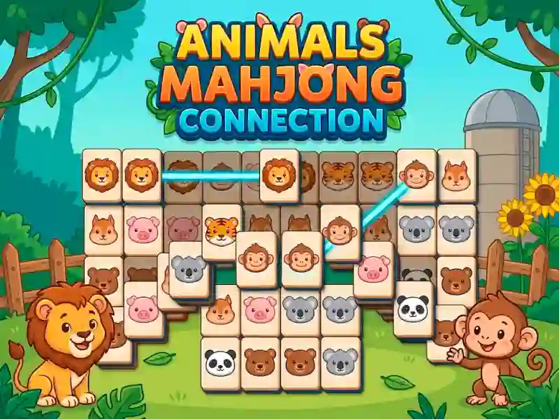 Spill Animals Mahjong Connection online
