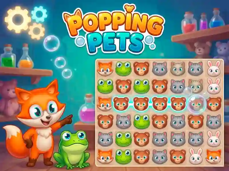 Spill Popping Pets online