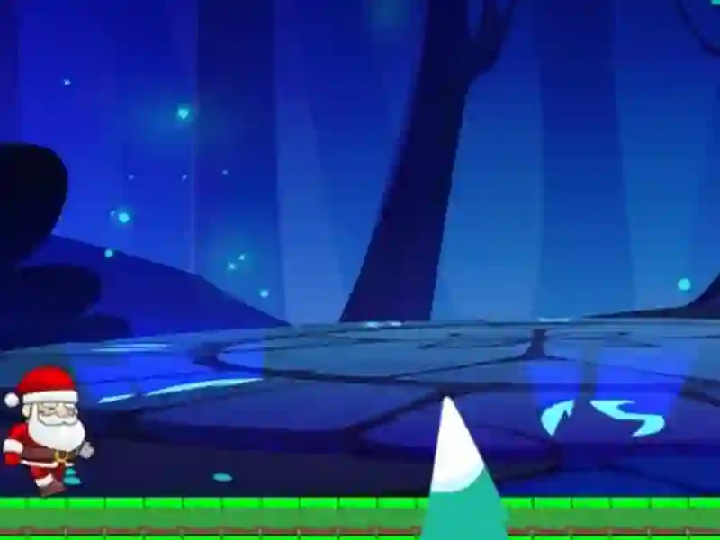 Spill Santa Runner 2D online