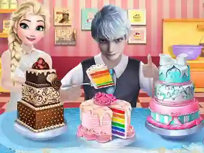 Spill Princess Wedding Cake online