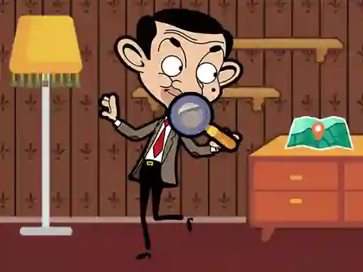 Spill Mr Bean Hidden Objects online