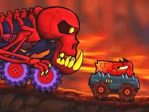 Spill Car Eats Car: Volcanic Adventure online