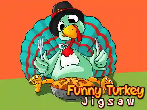 Spill Funny Turkey Jigsaw online