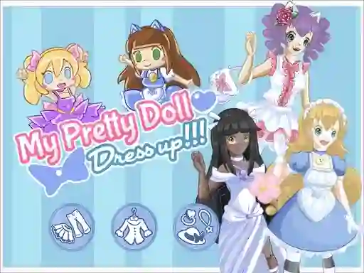 Spill My pretty doll : Dress up online