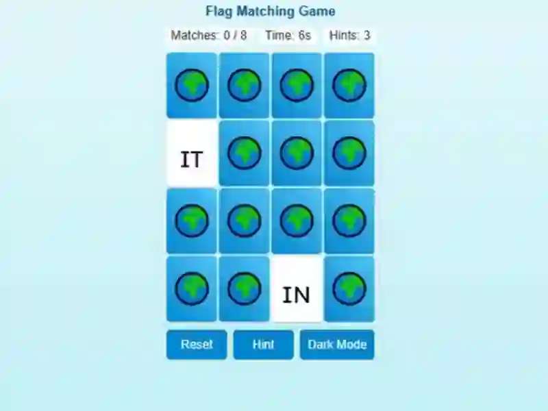 Spill Memory Match Flag Edition online