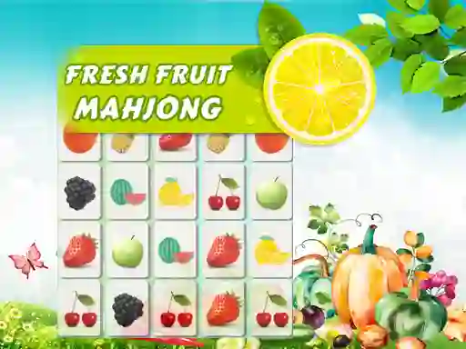 Spill Fresh Fruit Mahjong online