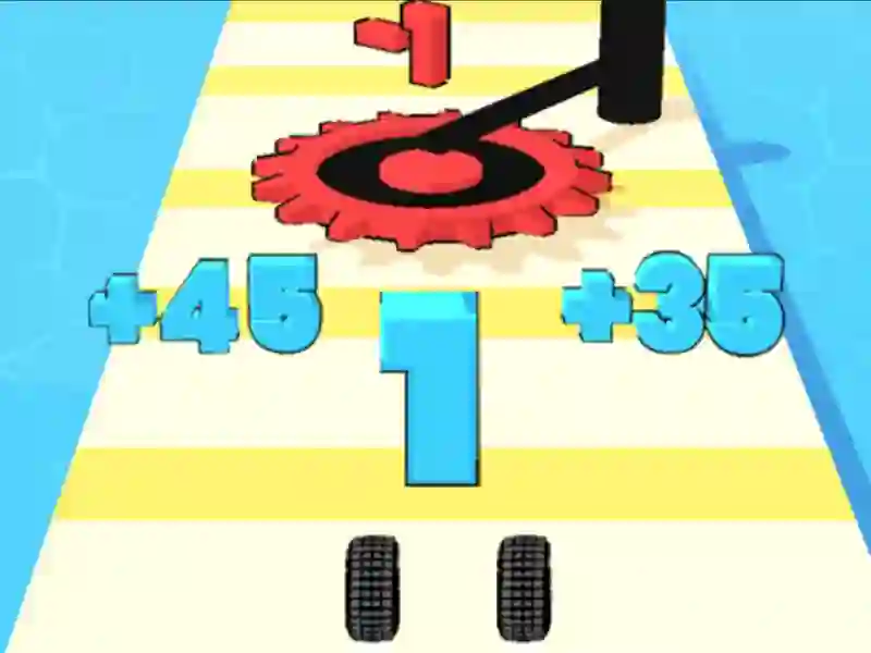 Spill Number Run 3D online