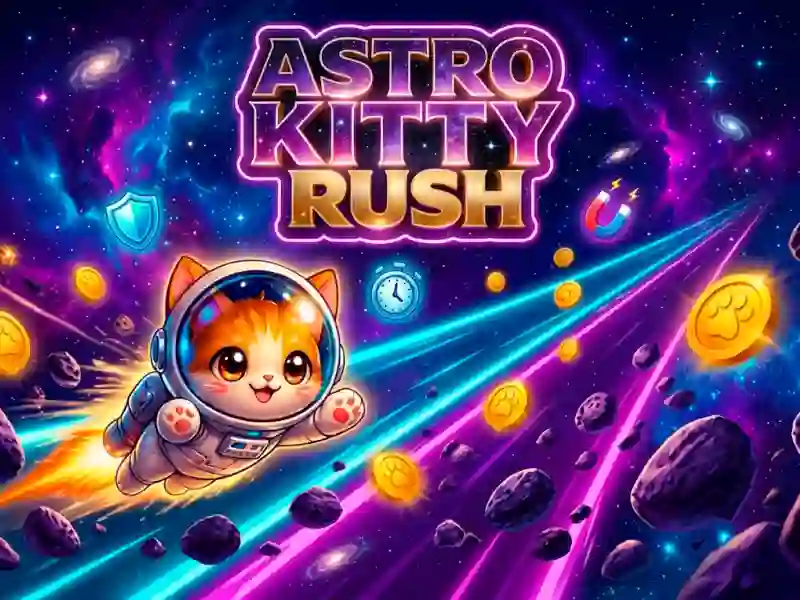 Spill Astro Kitty Rush online