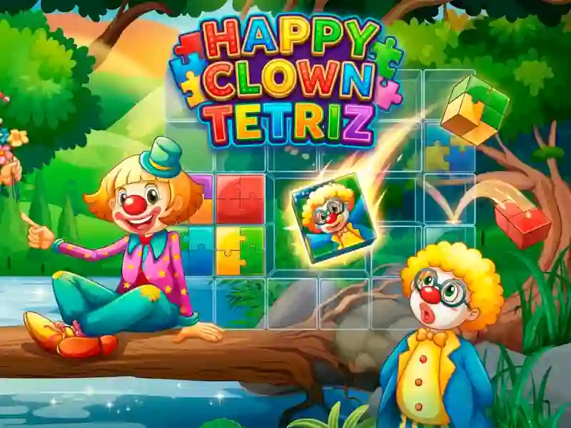 Spill Happy Clown Tetriz online