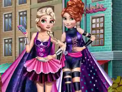 Spill Superhero Spring Princess Dress Up online