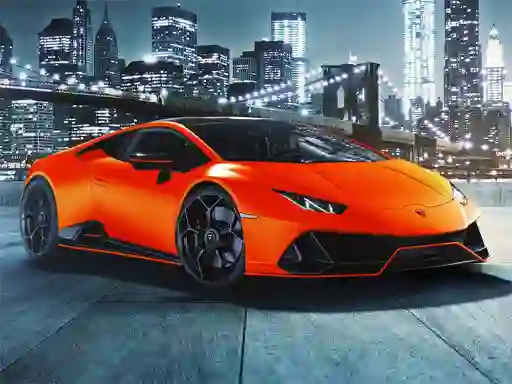 Spill Lamborghini Huracan Evo Puzzle online