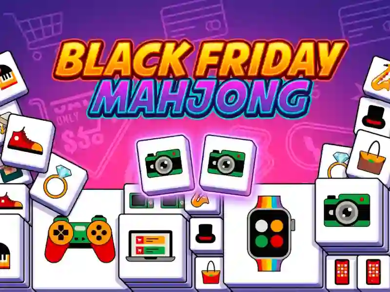 Spill Black Friday Mahjong online