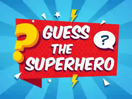 Spill Guess The Superhero online