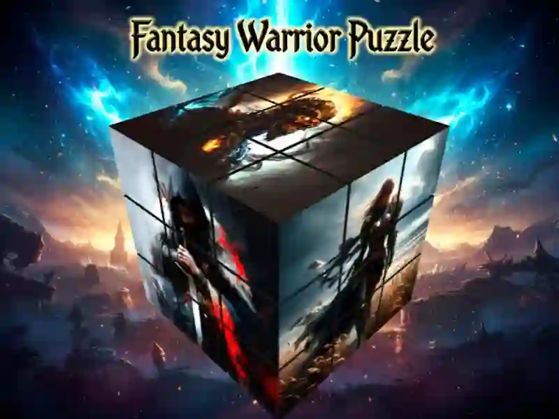 Spill Fantasy Warrior Puzzle online