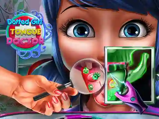 Spill Dotted Girl Tongue Doctor online