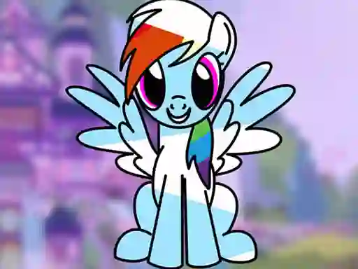 Spill My Little Pony Coloring Book online