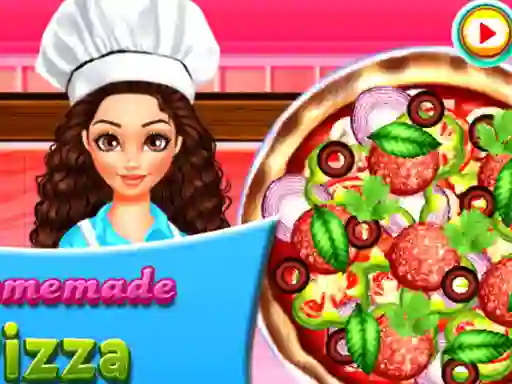 Spill Homemade Pizza Cooking online