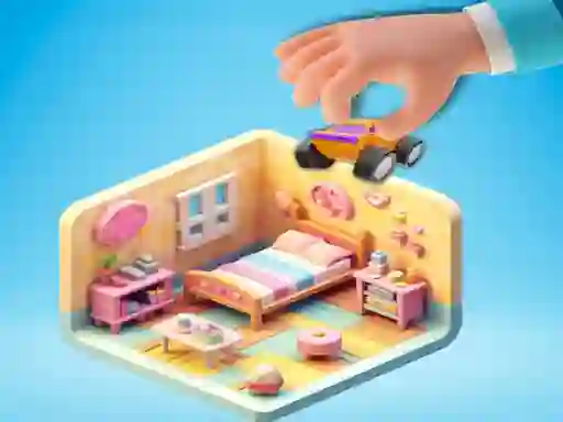 Spill Crazy Room 3D online