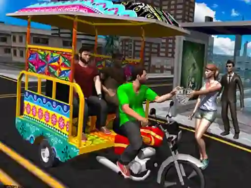 Spill TukTuk Chingchi Rickshaw 3D online