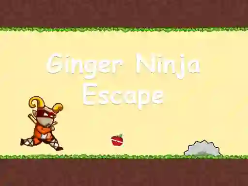 Spill Ginger Ninja Escape online