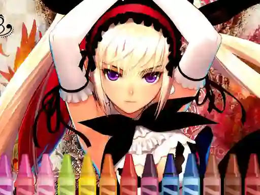 Spill 4GameGround Anime Manga Coloring online