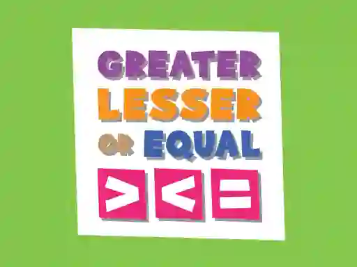 Spill Greater Lesser Or Equal online