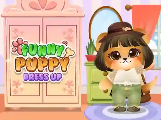 Spill Funny Puppy Dress Up online