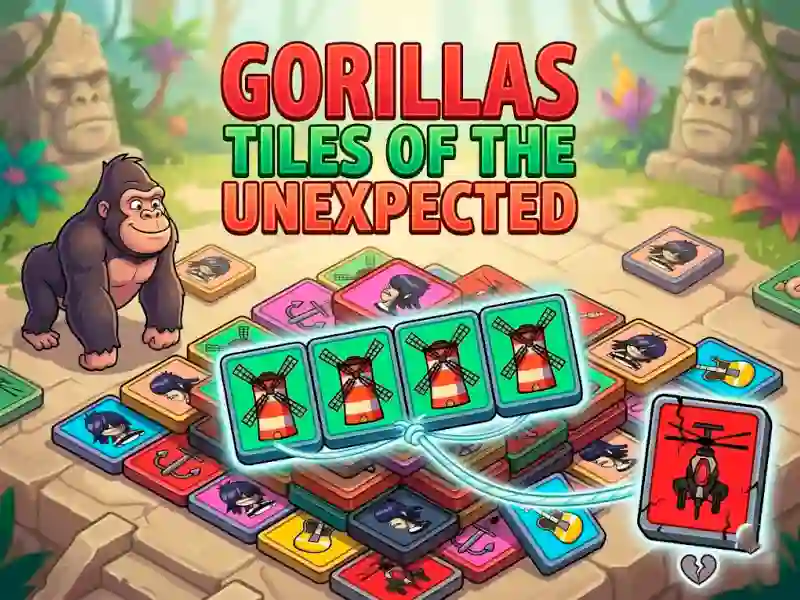 Spill Gorillas Tiles Of The Unexpected online