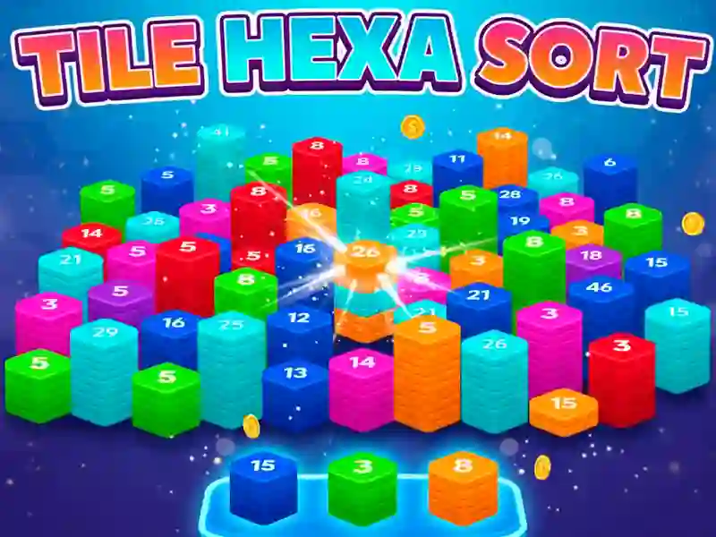 Spill Tile Hexa Sort online