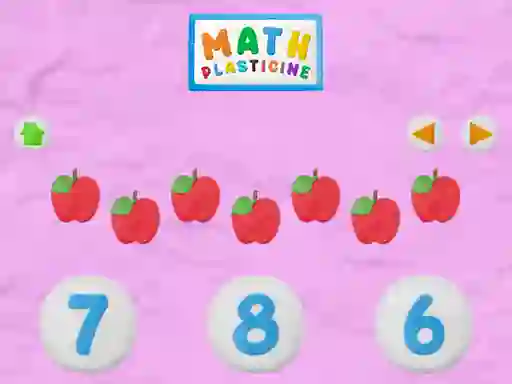 Spill Math Plasticine online