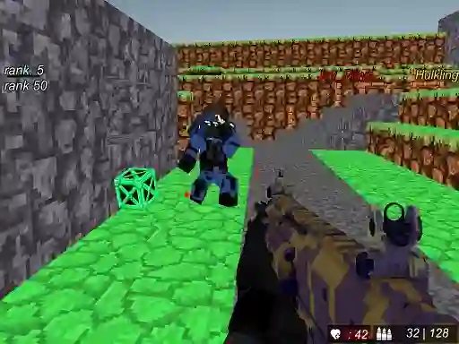 Spill Blocky Wars Advanced Combat Swat Multiplayer online