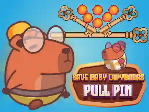 Spill Save Baby Capybaras Pull Pin online