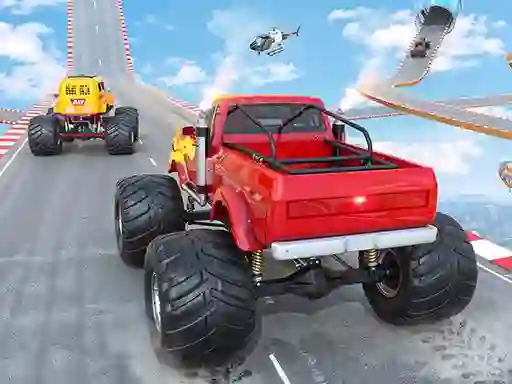 Spill Mega Ramp Monster Truck Race online