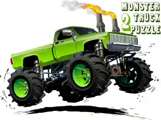 Spill Monster Truck Puzzle 2 online