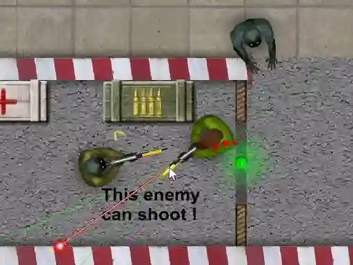 Spill Zombie Shooting 2D online