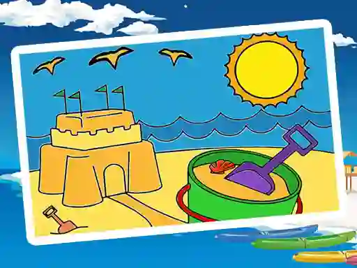 Spill Summer Coloring Pages online
