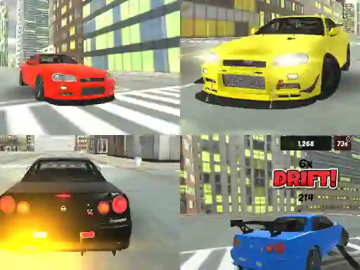 Spill Skyline Drift 3d online