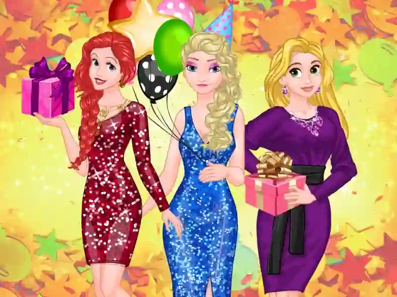 Spill Frosty Princess Party Surprise online